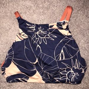 high neck billabong bikini top